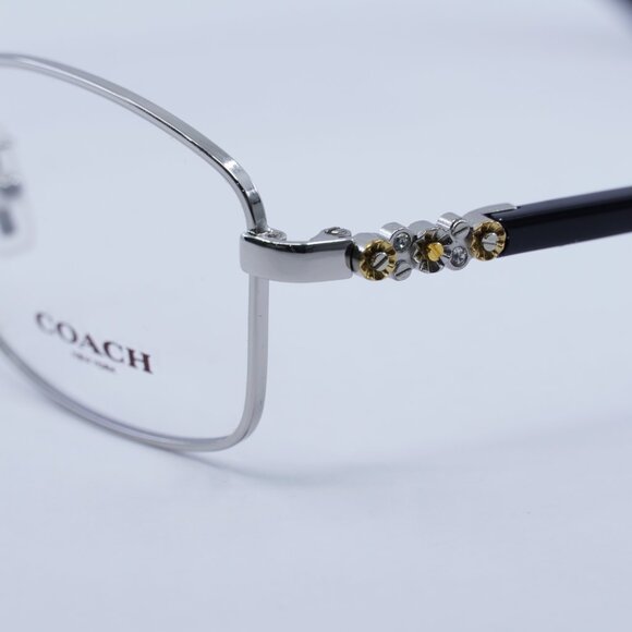 🕶️ New Coach HC5083B 9015 Eyeglasses - Silver/Black Frame - Picture 9 of 11